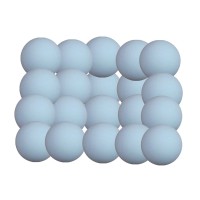 Masquedardos Super Hard Foosball Ball Matte White 36g 34mm 20 Units