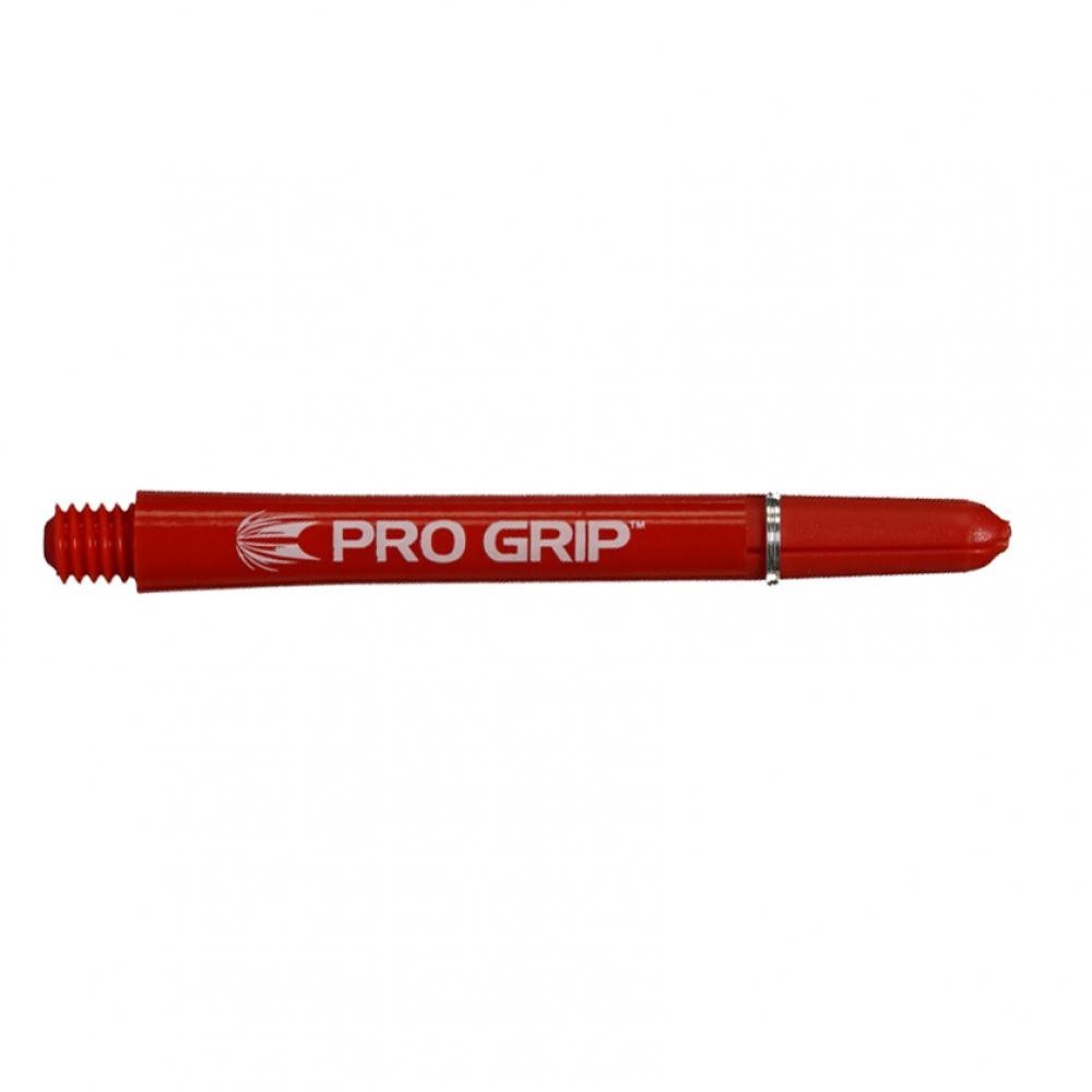 Masquedardos Packung mit 3 Sätzen Target Pro Grip Shaft Medium (48 mm) Rot 110161x3