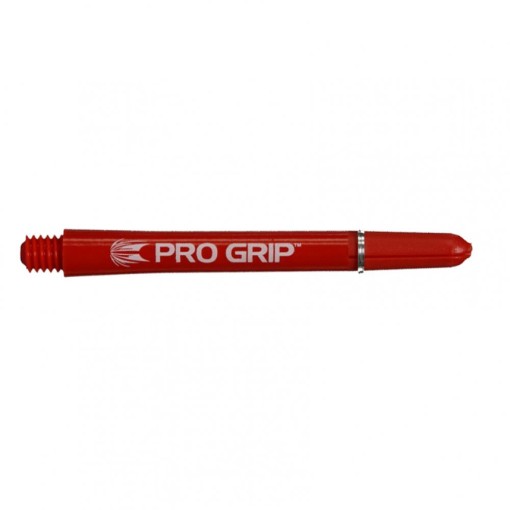 Masquedardos 3 pelin pakkaus Target Pro Grip Shaft Medium (48mm) punainen 110161x3