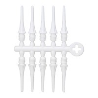 Masquedardos Fit Point Plus Short White Tips 2ba 19mm 50 unidades