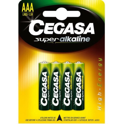 Masquedardos Pile Cegasa Lr3 1.5v Aaa Super alkalický 4 United. 000146