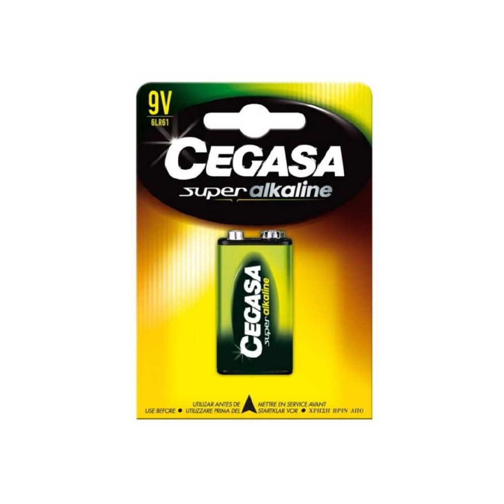 Masquedardos Tömeg Cegasa 6lr61 9v Super alkalin 1 egység. 000145