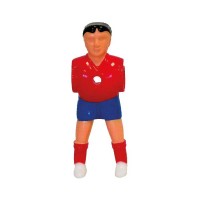 Masquedardos Plastic Foosball Player Separate Feet 16mm Spain 1 Units