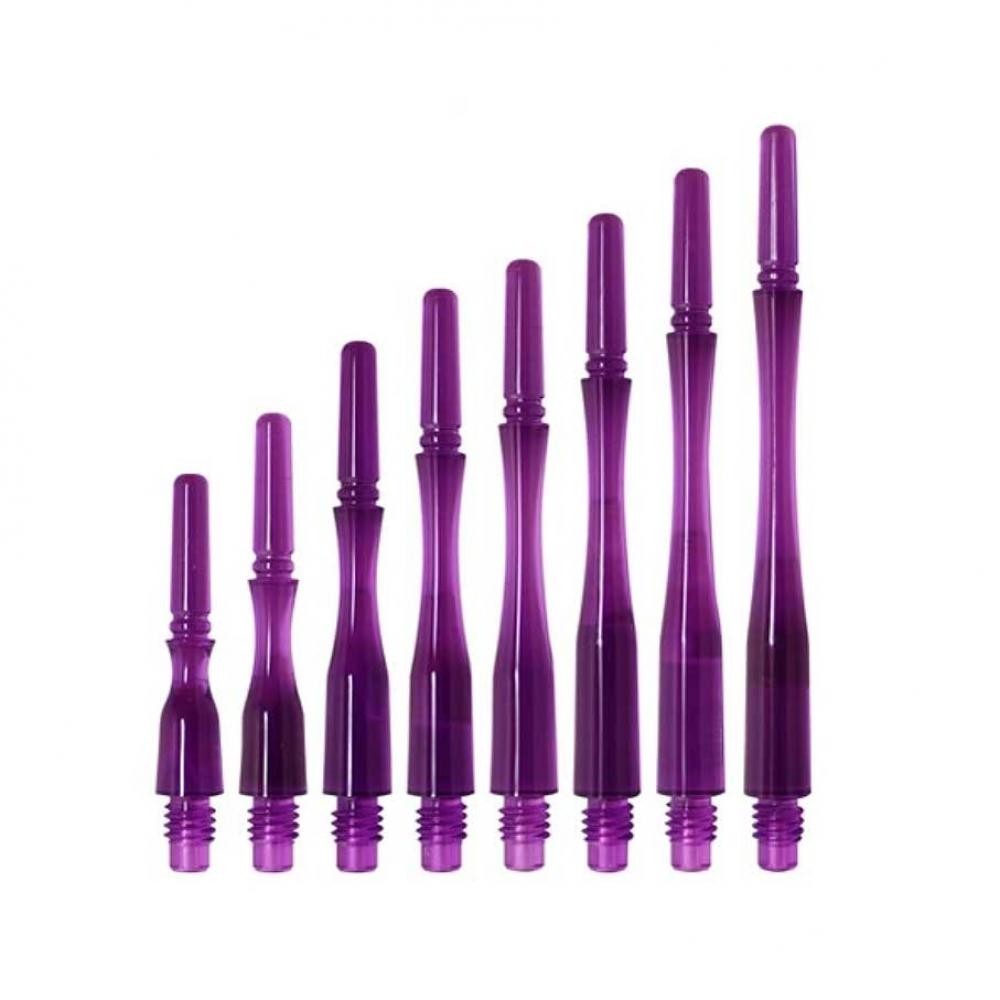 Masquedardos Cañas Fit Shaft Gear Hybrid Morada Giratorio Talla 5