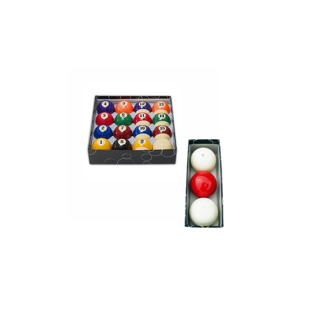 Masquedardos Boules de billard 57,3 mm 60,3 mm Carambole 60,3