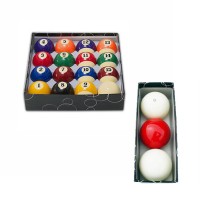 Masquedardos Pool balls 57.3mm 60.3mm + Carambola game 60.3