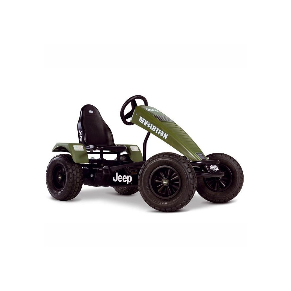 Masquedardos Kart de pedale electrice Berg Jeep Revolution E-bfr Be07.46.06.00