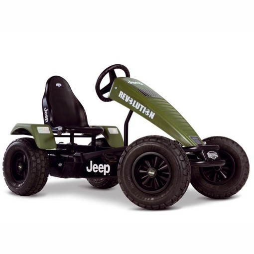 Masquedardos Kart de pedale electrice Berg Jeep Revolution E-bfr Be07.46.06.00