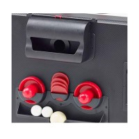 Masquedardos Multigioco rotante 4 in 1 - (biliardo, air hockey - ping-pong, tavolo da pranzo) 2678