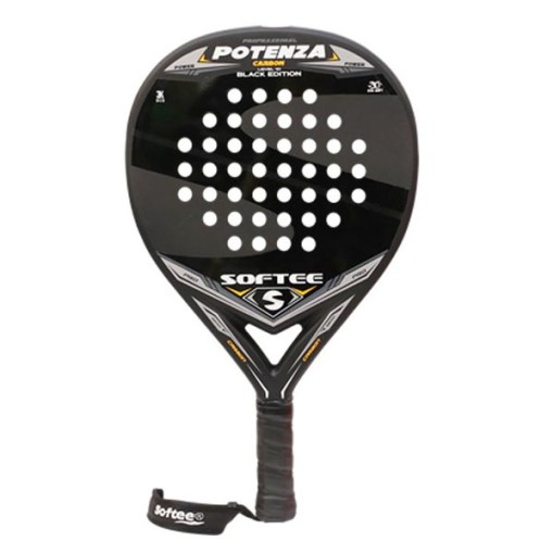 Masquedardos Pala Padel Softee Potenza Black Edition 0013990