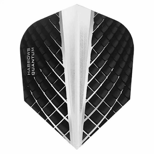 Masquedardos Pack 10 Harrows Darts Flights Quantum Grey Standard