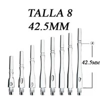 Masquedardos Fit Shaft Gear Hibrid forgótengelyek, fehér 8-as méret