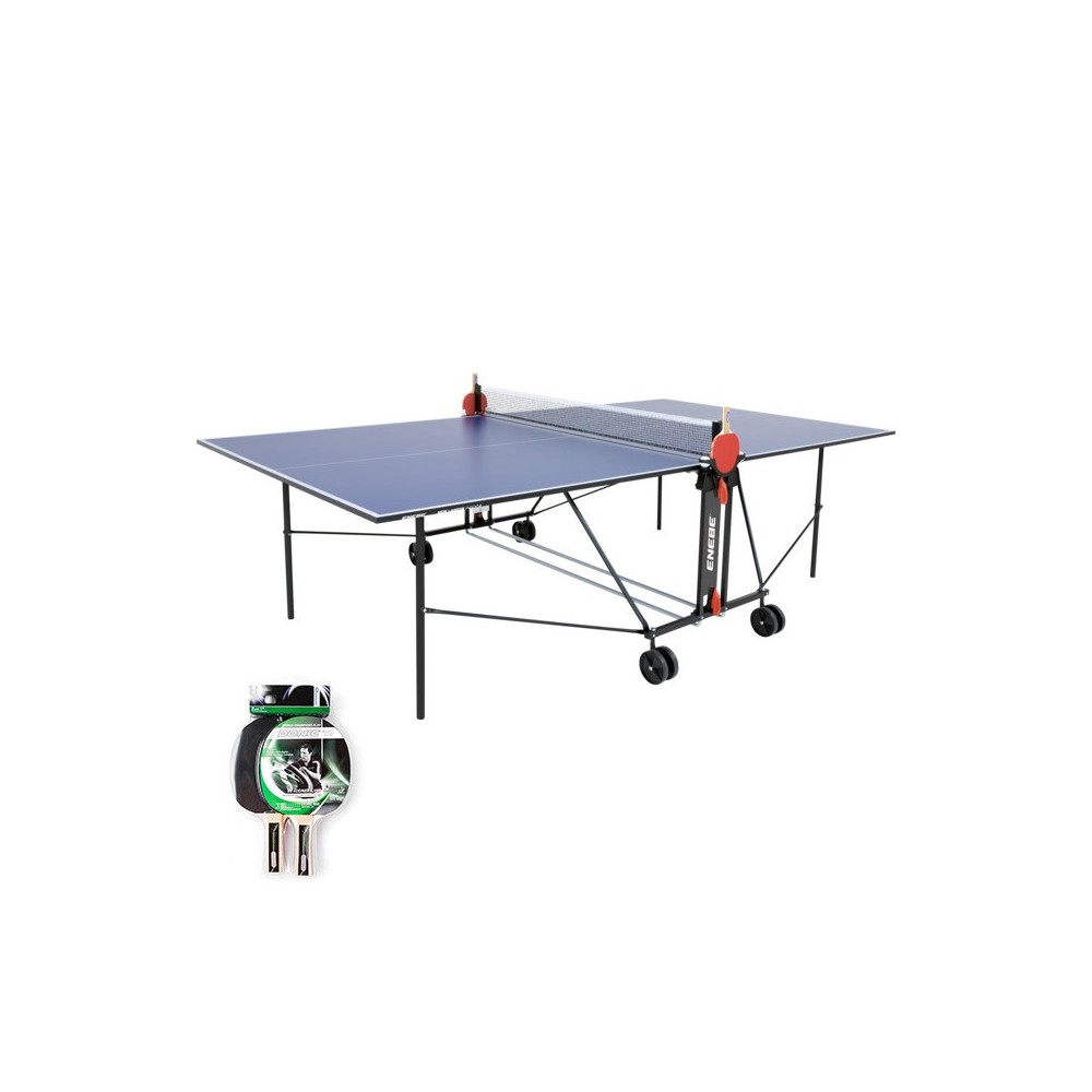 Masquedardos Pack Mesa Ping Pong Enebe New Lander + Palas