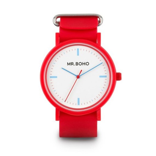 Masquedardos Reloj  Mr. Boho Red Sporty 40mm 00728808