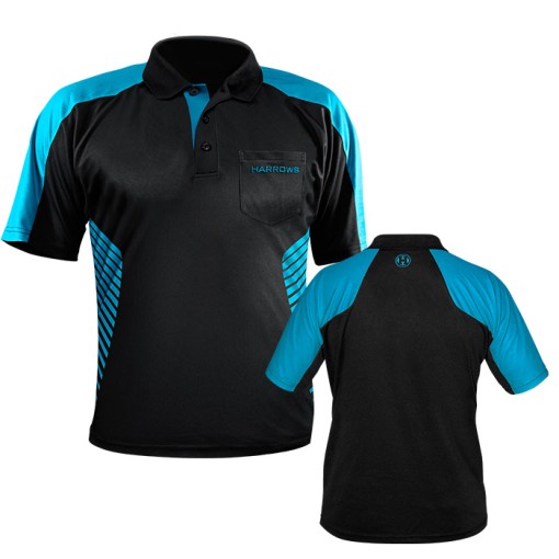 Masquedardos Camiseta Harrows Darts Vivid Aqua Xl