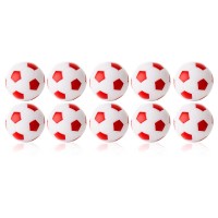 Masquedardos Bola Futbolin Robertson Blanco Rojo 24gr 35mm 10unid 2558.05