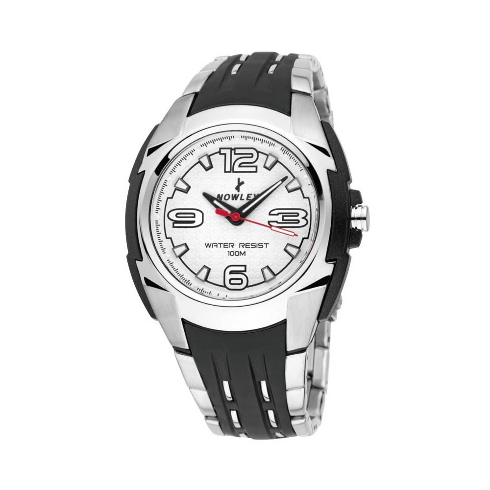 Masquedardos Orologio Nowley Racing bianco 8-6257-0-1