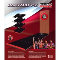 Masquedardos Proteção do solo Dart Mat Puzzle Bulls De  67803