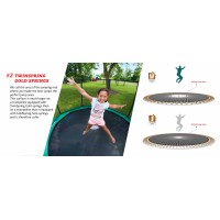 Masquedardos Elastic bed Berg Flatground Ultim Champion 410 Green with Red Deluxe XL Be32.31.94.70