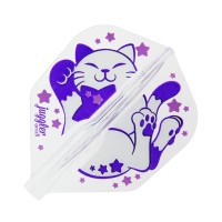 Masquedardos Fit Flight Air Juggler Cosmic Cat Shape Feathers