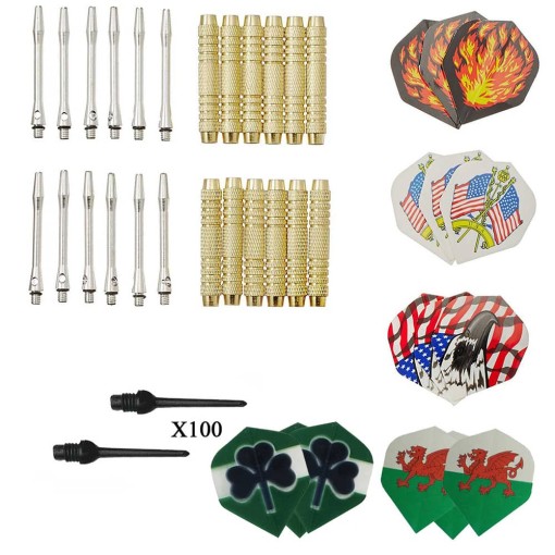 Masquedardos Pack of 12 darts + 100 points + 15 fins