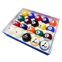 Masquedardos Gioco Ballas Pool Cyclop Ladon Tournament Pro Ball Set 57.15mm 1 Set 20 Ball