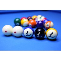 Masquedardos Gioco Ballas Pool Cyclop Ladon Tournament Pro Ball Set 57.15mm 1 Set 20 Ball