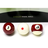 Masquedardos I play pool Cyclop Standard ball set 52.40mm 1 set 16 balls