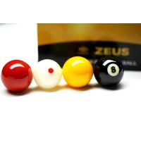 Masquedardos Jeu Balls Anglais Cyclop Zeus Tournament 50.8mm Set 16 Balls