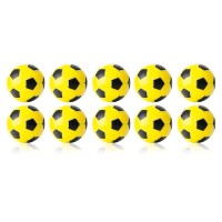 Masquedardos Soccer ball Robertson Yellow black 24g 35mm 10unid 2558.06