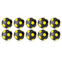 Masquedardos Futbalová lopta Robertson Čierna Žltá 24g 35mm 10 Unid 2558.11