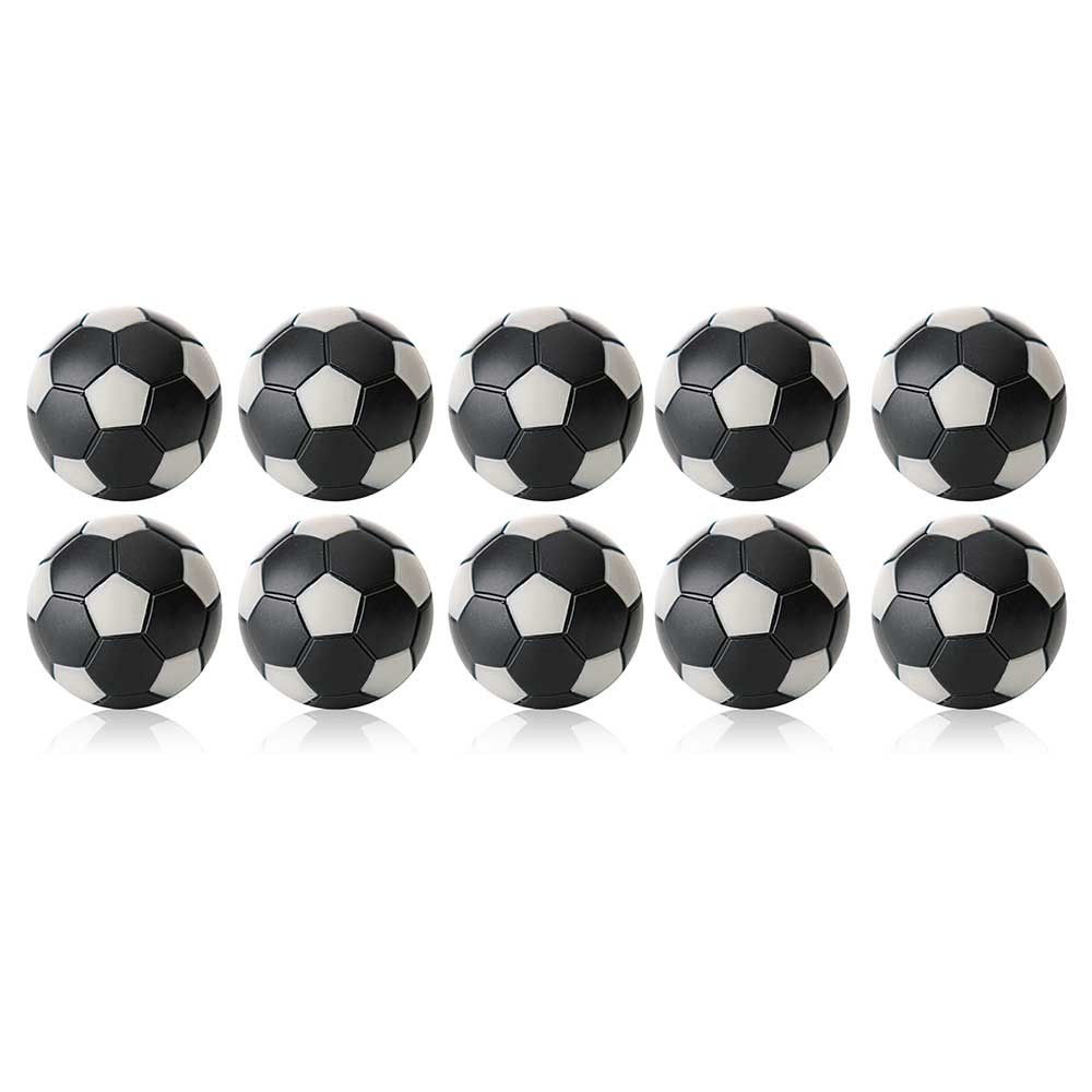 Masquedardos Bola de futebol Robertson Negra Gris 24gr 35mm 10 Unid 2558.12