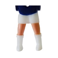 Masquedardos Jugador Futbolines Plastico Pies Separados 16mm  Francia 1 Unidades