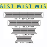 Masquedardos Lámpara Billar Mist 973mm Laterales Personalizados