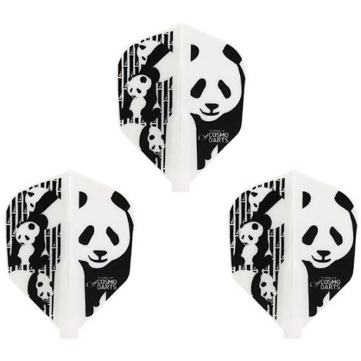 Masquedardos Penas em forma de panda Fit Flight