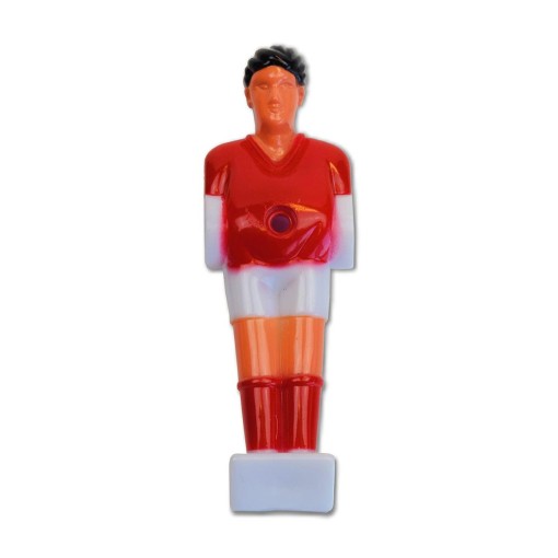Masquedardos Footballer Plastic Red White 13mm 2495.04