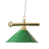 Masquedardos Billiard Lamp 4 Lampshades Green Brass 3274.050