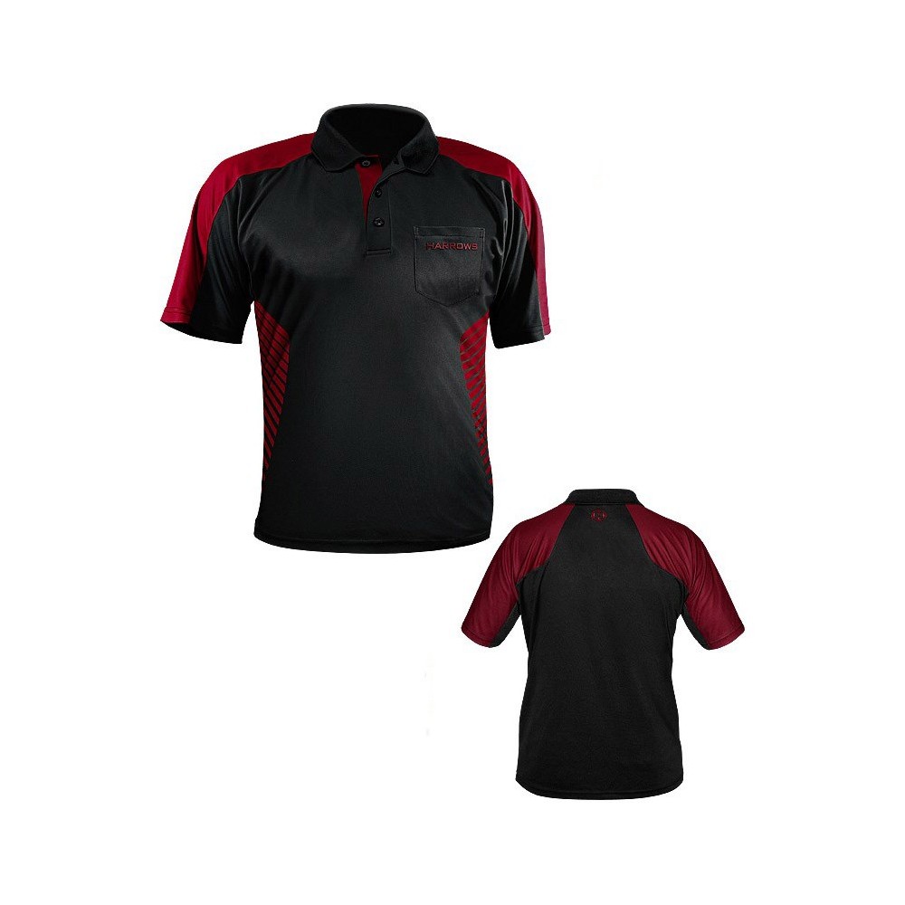 Masquedardos Camiseta Harrows Darts Vivid Red L