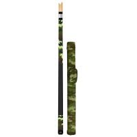 Masquedardos American pool taco Shooter Army green pool cue + tube number 1 19oz 5585.058.19oz