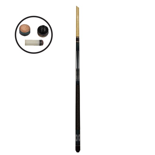 Masquedardos Ramin Billiard Cue 2 Pieces Tycoon Blue 19oz 538g 5542.013.19oz