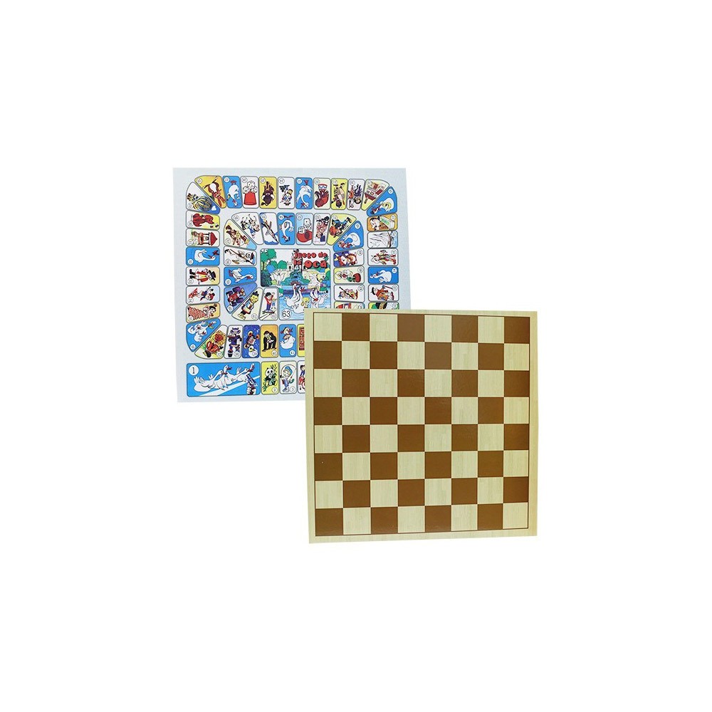 Masquedardos Chess board and duck 33cm x 33cm 0010483