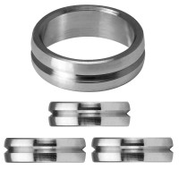 Masquedardos Mission F-lock Titanium Silver Rings 2 Mm M000291