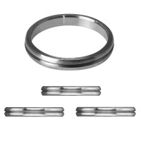 Masquedardos Mission S-lock Titanium Silver Rings 2 Mm M000292