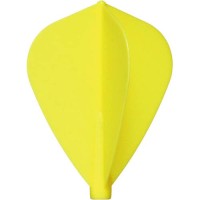 Masquedardos Fit Flight Feathers 6 unità Aquilone giallo