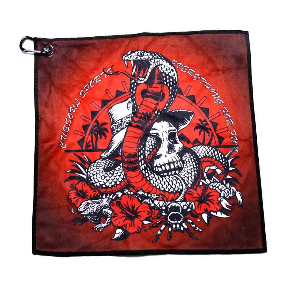 Masquedardos Cuesoul Square Dart Sport Towel Cobra Csda-ww054