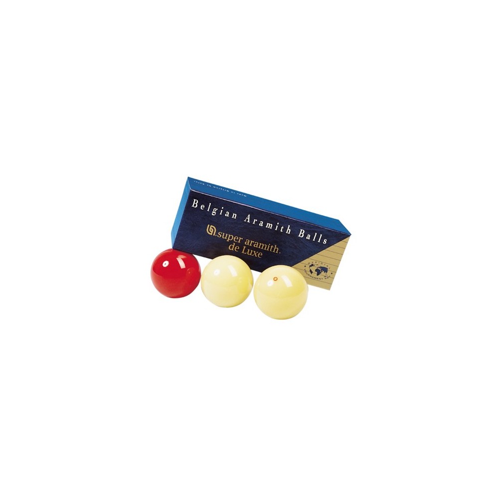 Masquedardos Juego Bolas Billar Carambola Super Aramith De Luxe Caja Azul 61.5mm                                                  2270.000 70