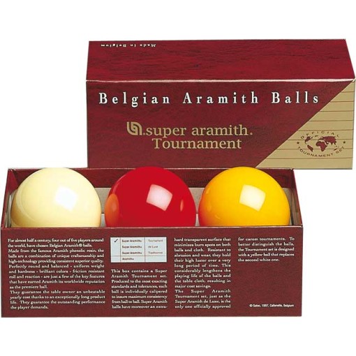 Masquedardos Spiel Billar Carambola Carom Super Aramith Tournament von Luxus rote Box 61.5 22