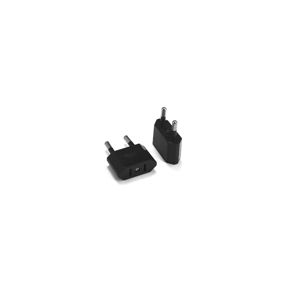 Masquedardos 220v American To European Adapter Connector Black