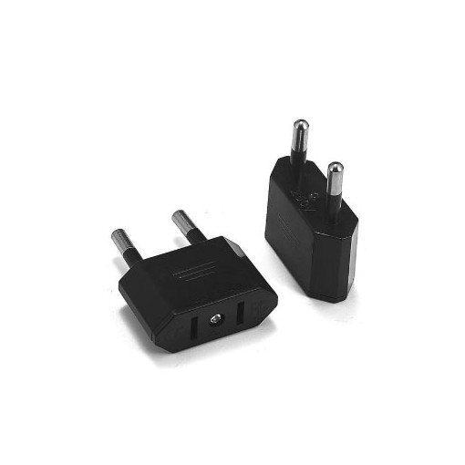 Masquedardos 220v American To European Adapter Connector Black