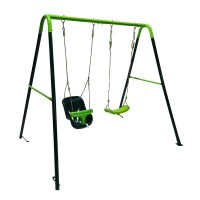 Masquedardos Double metal swing Masgames Olea + Baby seat Ma400202b